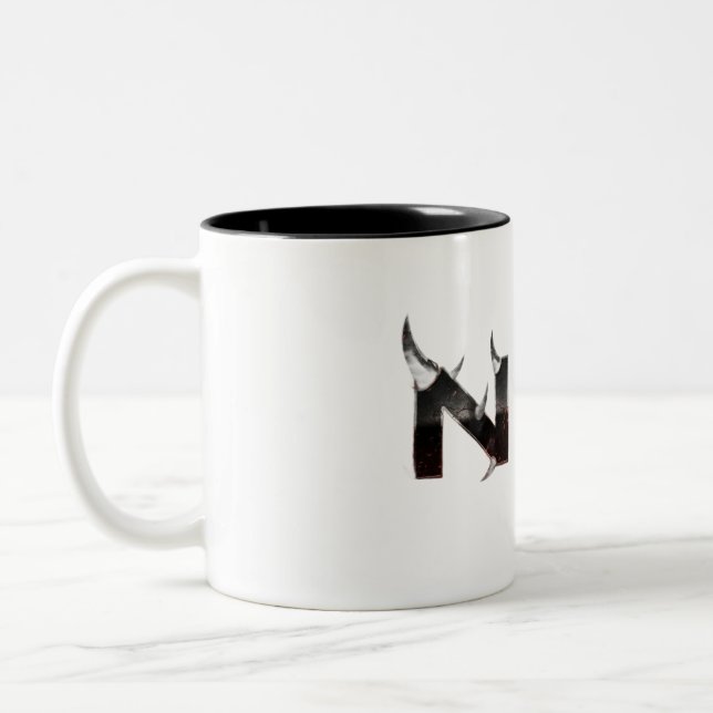 Best item For gift NIN logo Zweifarbige Tasse (Links)