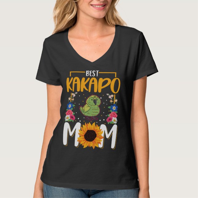 Best Kakapo Mom Ever Night Parrot Kakapo T-Shirt (Vorderseite)