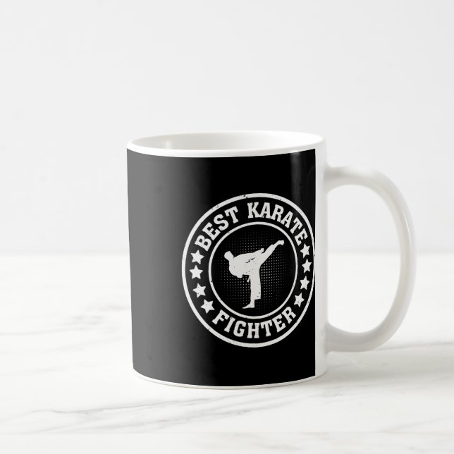 Best Karate Fighter - Karate Fighter Karate Kaffeetasse (Rechts)