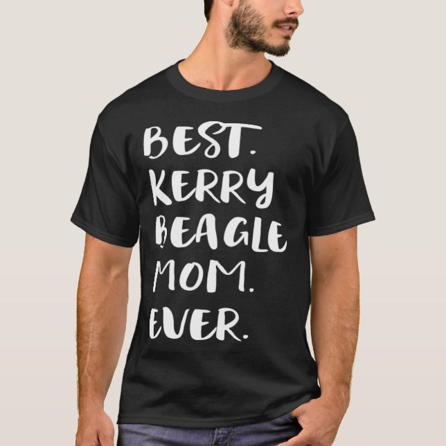 Best Kerry Beagle Mama je T-Shirt (Vorderseite)