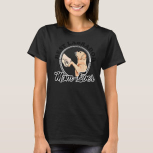 Best Labrador Mama je Labrador Retriever Mama T-Shirt