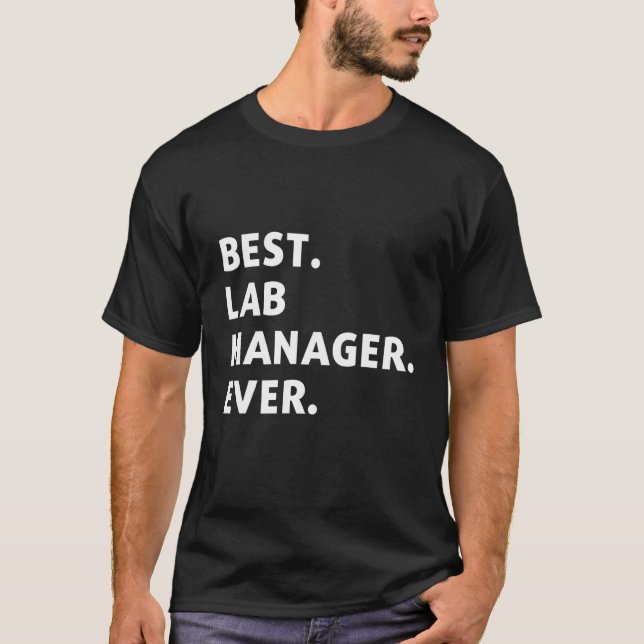 Best Labrador Manager Coworker collegues Worker Bo T-Shirt (Vorderseite)