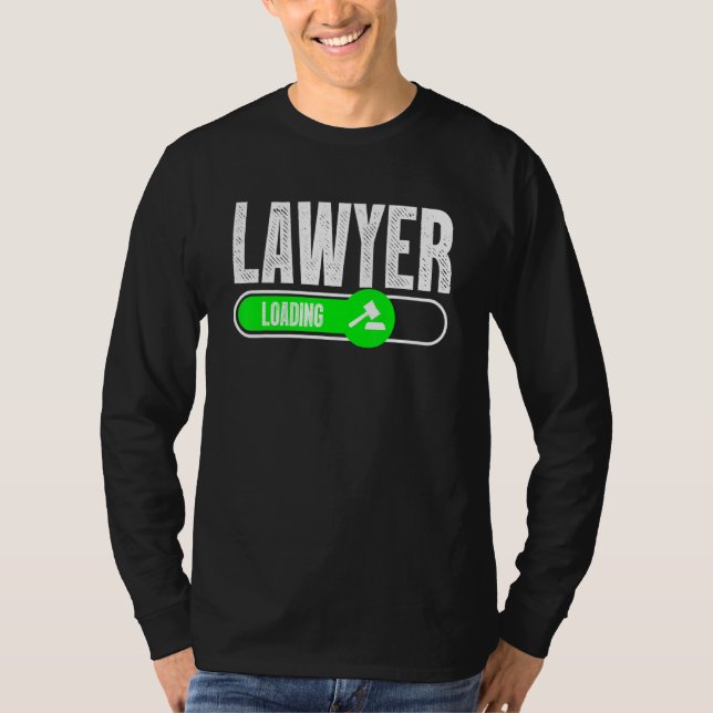 Best Law Student For Men Women Future Attorney Law T-Shirt (Vorderseite)