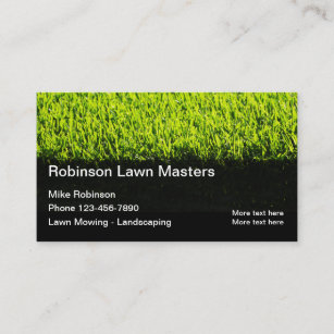 Best Lawn Mowing Services - Visitenkarten Visitenkarte