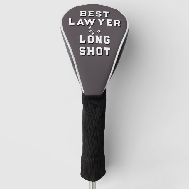 Best Lawyer Golf Head Cover Golf Headcover (Vorderseite)