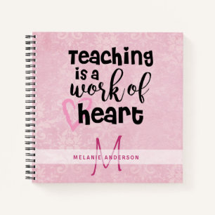 BEST LEHRER EVENT Monogram Journal Vielen Dank Notizbuch