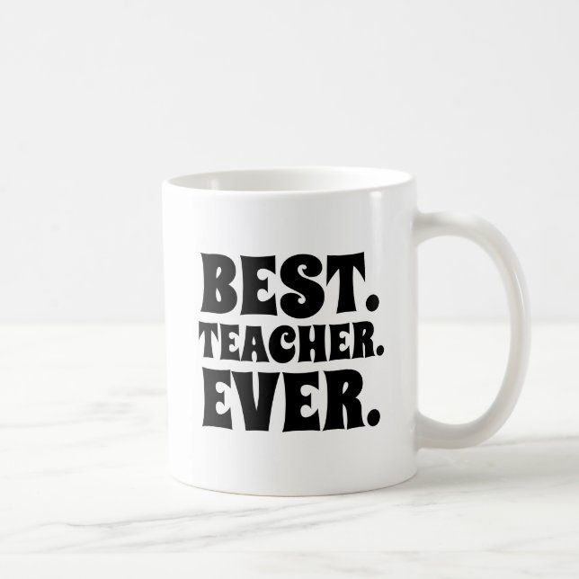 BEST LEHRER JE KAFFEE-TASSE KAFFEETASSE (Rechts)