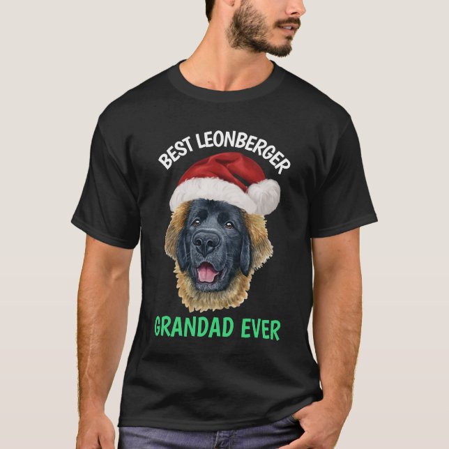 Best Leonberger Grandad Ever T - Shirt (Vorderseite)