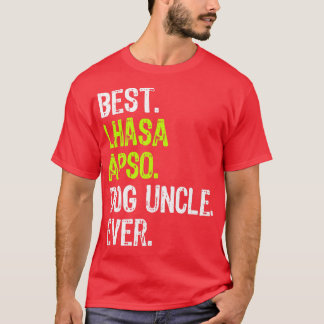 Best Lhasa Apso Dog Uncle Ever T-Shirt