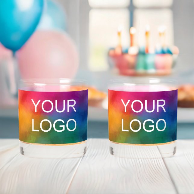 Best-Logo für personalisierte Vorlagenfirmen Whiskyglas (Insitu (Baby Party))