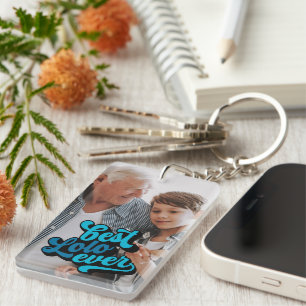 Best Lolo Ever Opa-Foto Schlüsselanhänger