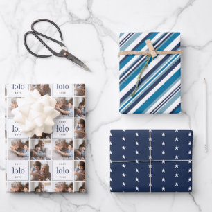 Best Lolo je Vatertag Koordination Geschenkpapier Set