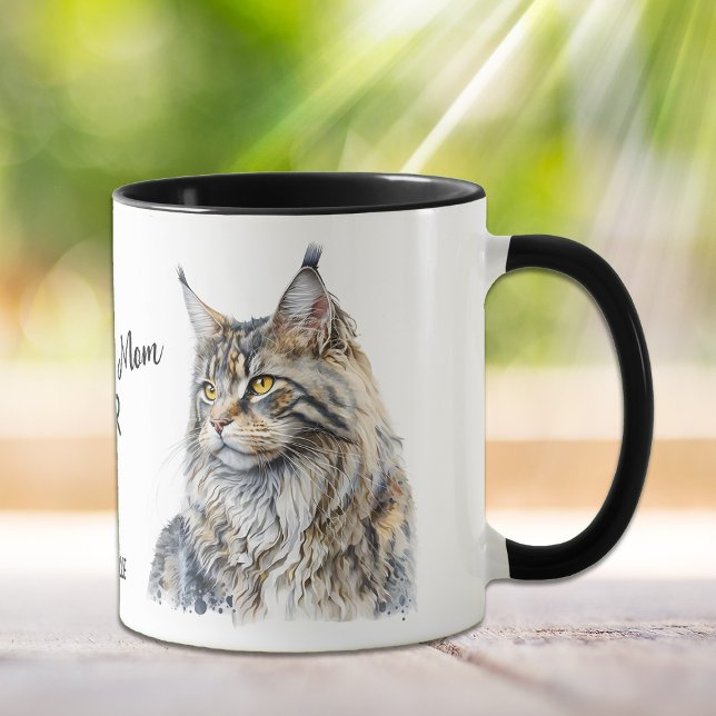 Best Maine Coon Cat Mama je Tasse (Von Creator hochgeladen)