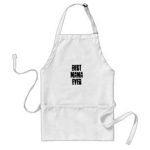 Best Mama Ever Custom Grunge Style Geschenk Schürze