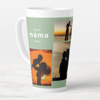 Best Mama Ever Custom Photo Gift Milchtasse