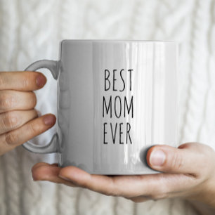 "Best Mama Ever" Einfaches modernes Bauernhaus Jumbo-Tasse