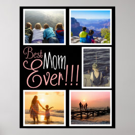 Best Mama Ever Mother Day Foto Poster