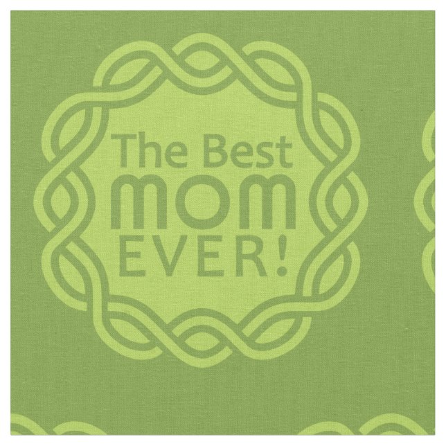 BEST-MAMA-Farbstoff Stoff (Nahaufnahme)