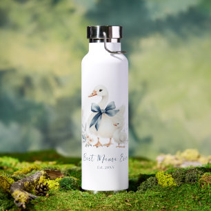Best Mama Goose & Baby Duck Individuelle Name Trinkflasche