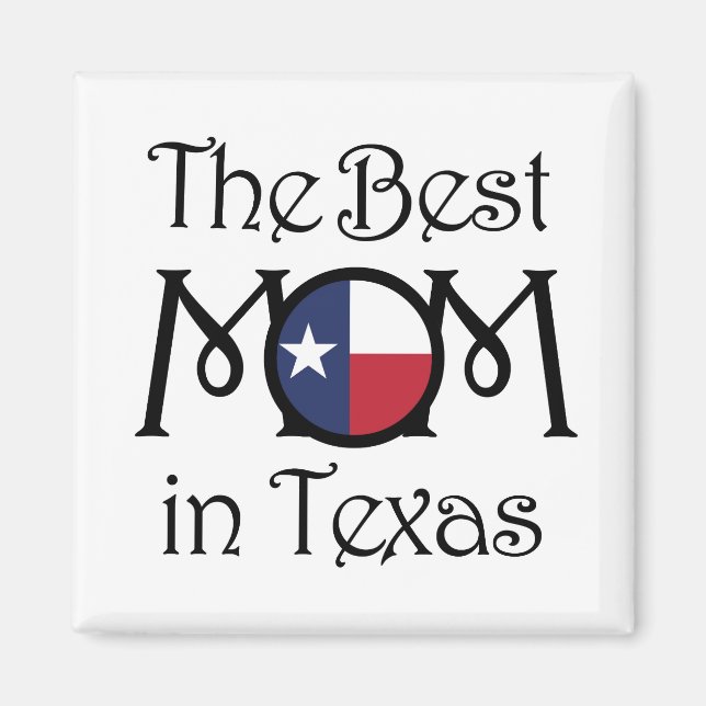 BEST-Mama in Texas Magnet (Vorne)
