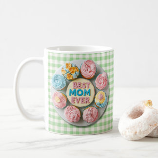 BEST-MAMA JE Cupcake Tasse Design