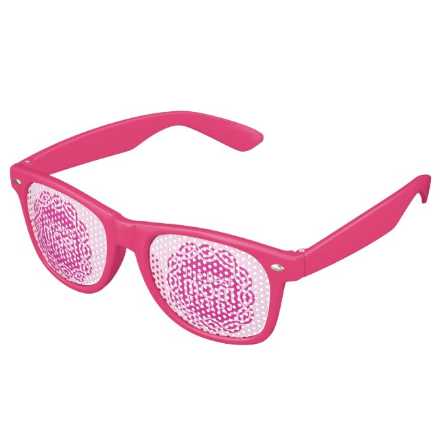 BEST-MAMA-Party-Brille Sonnenbrille (Schrägansicht)
