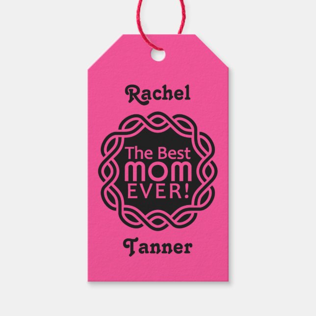 BEST-MAMA-Tags Geschenkanhänger (Vorderseite)
