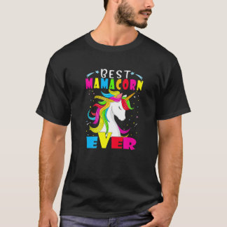 Best Mamacorn Ever Einhorn Kostüme Mama Mutter Kin T-Shirt