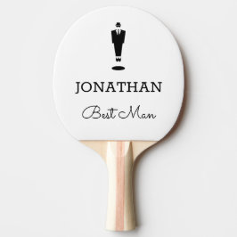 Best Man Gift Wedding Party Custom Personalized Tischtennis Schläger
