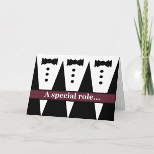 BEST MAN – Lustige Einladung mit drei Smokings