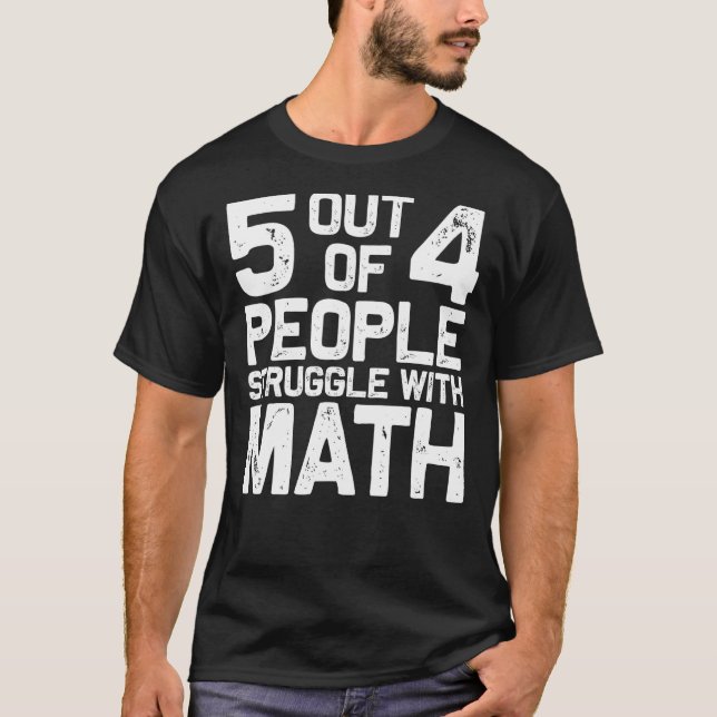Best Mathe Teacher Art Men Women Math Joke Calcula T-Shirt (Vorderseite)