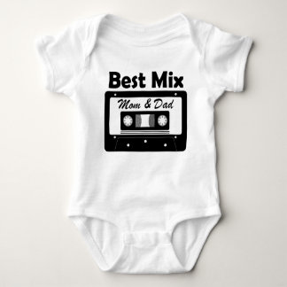 Best Mix Mom and Dad Baby Shower Gift  Baby Strampler