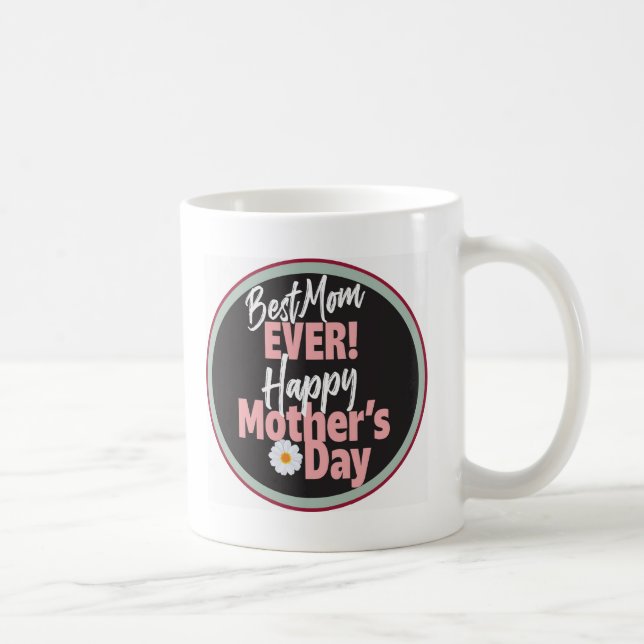 Best Mom Coffee Mug Kaffeetasse (Rechts)