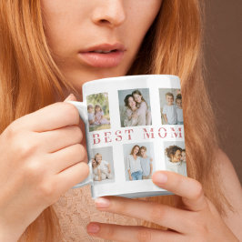Best Mom Custom Photos Espresso Coffee Mug Espressotasse