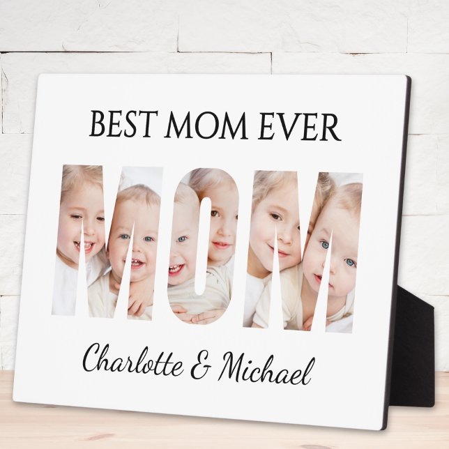 Best Mom Ever 3 Photos Cutout Letters Fotoplatte (Von Creator hochgeladen)