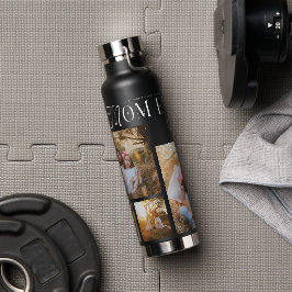 Best Mom Ever 4 Photos Heart Mothers Day Gifts Trinkflasche