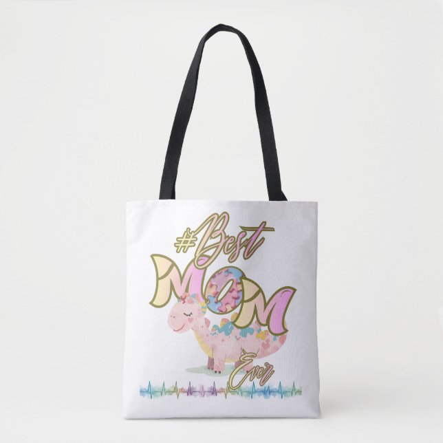 Best Mom Ever Autism Support Tote bag (Vorderseite)