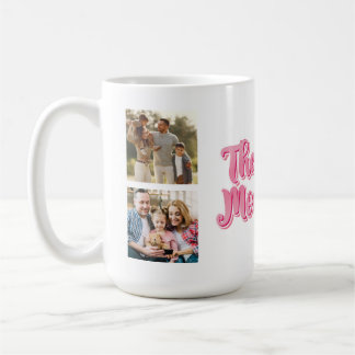 Best Mom Ever | Custom 3 Photo Collage Coffee Mug Kaffeetasse