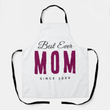 Best Mom Ever Custom Apron – Personalized Massage