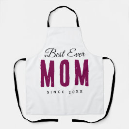 Best Mom Ever Custom Apron – Personalized Massage Schürze