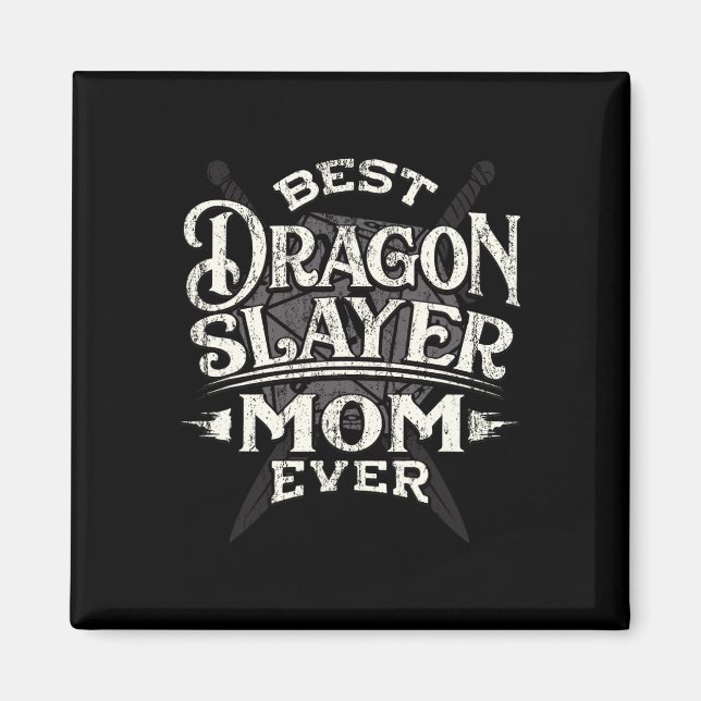 Best Mom Ever Funny Mother's Day Rpg Gamer Women  Magnet (Vorne)