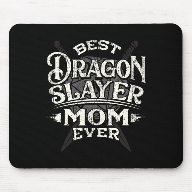 Best Mom Ever Funny Mother's Day Rpg Gamer Women  Mousepad (Vorne)
