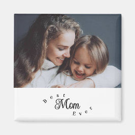 Best Mom Ever Modern Simple Magnet