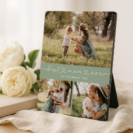 Best Mom Ever Photo Collage Fotoplatte