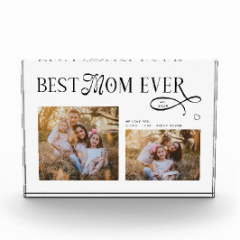 Best Mom Ever Photos Heart Mothers Day Gifts Fotoblock