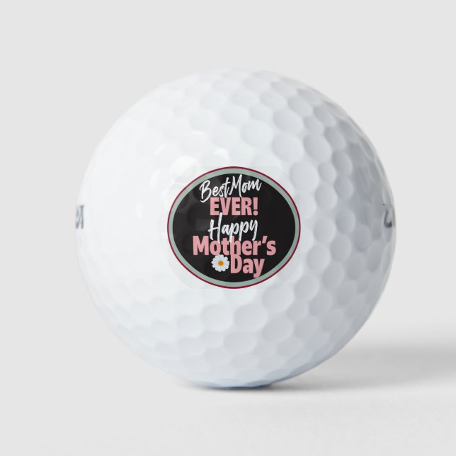 Best Mom Golf Balls Golfball (Vorderseite)