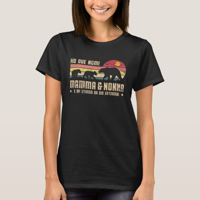 Best Mom Grandma From Daughter Son Siblings  Mommy T-Shirt (Vorderseite)