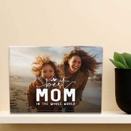 Best mom in the whole world mothers day fotoblock