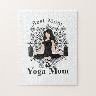 best mom is yoga mom puzzle