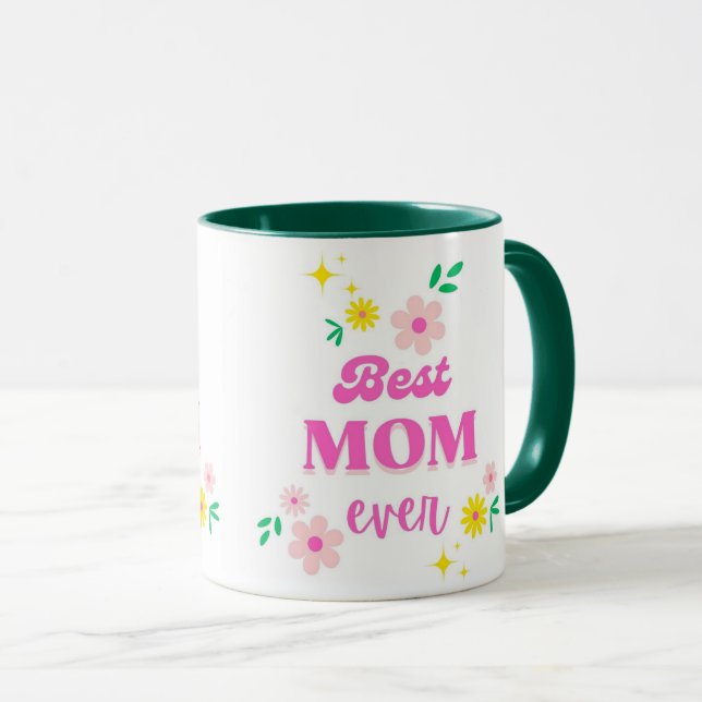 Best Mom Tasse (VorderseiteRechts)